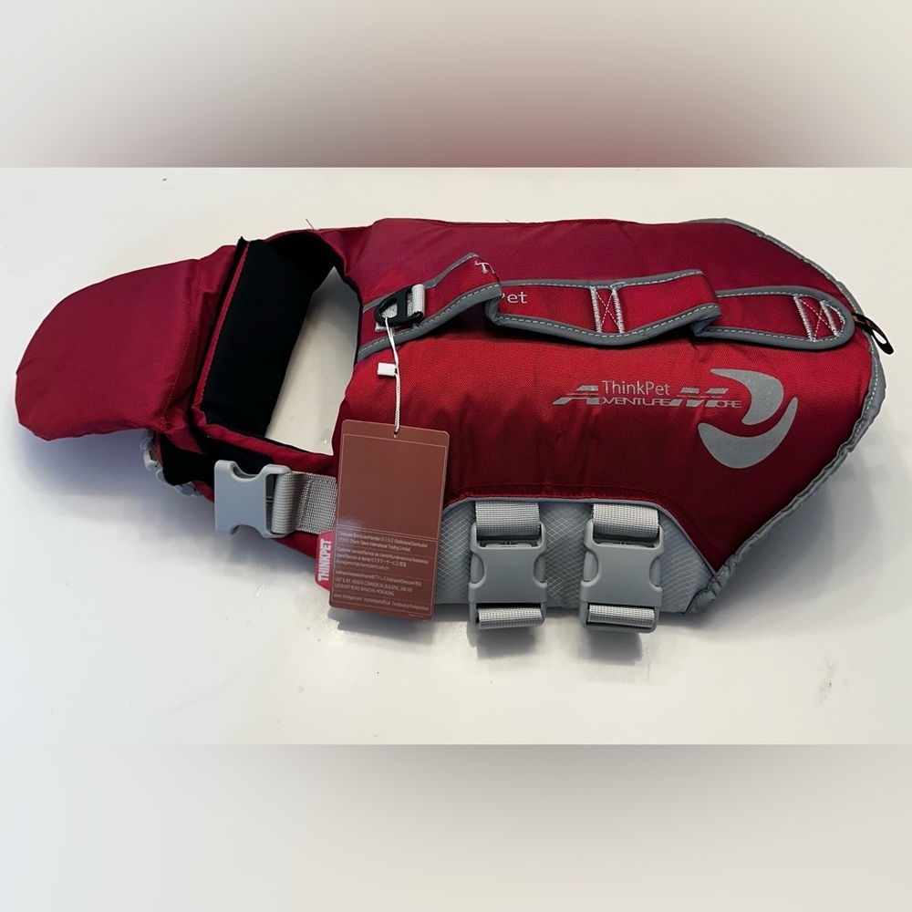 Thinkpet  Dog Life Vest - Vibrant Red